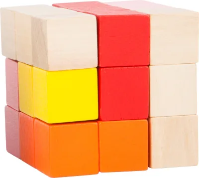 Cub elastic de construit Rosu-Galben