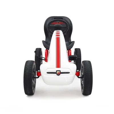 Kart cu pedale Abarth White