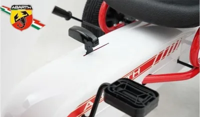 Kart cu pedale Abarth White