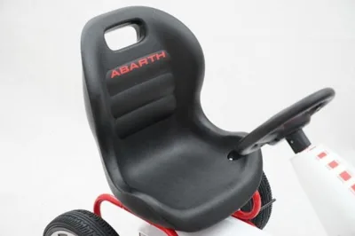 Kart cu pedale Abarth White