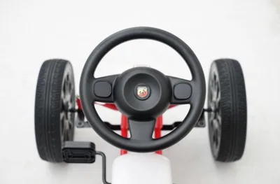 Kart cu pedale Abarth White