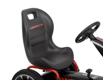Kart cu pedale Abarth Black Asseto 500