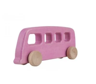 Autobuz Vintage Roz