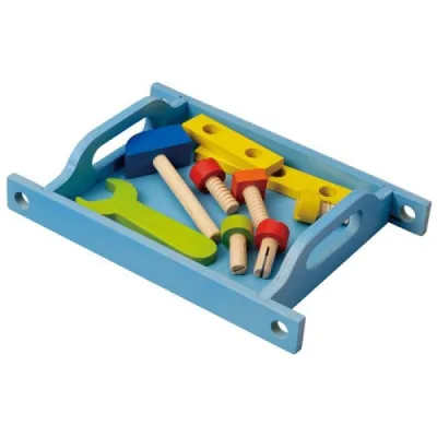 Banc mare de lucru cu unelte
