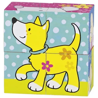 Puzzle 4 cuburi Susibelle și prietenii