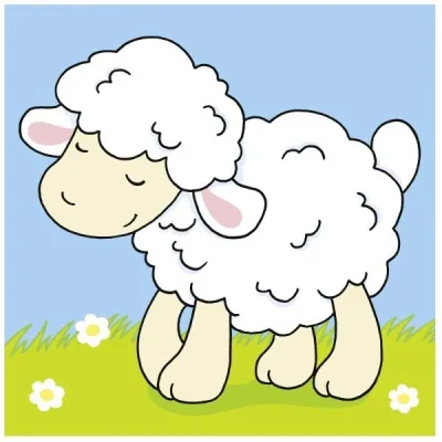 Puzzle 4 cuburi cu animale