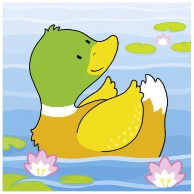 Puzzle 4 cuburi cu animale