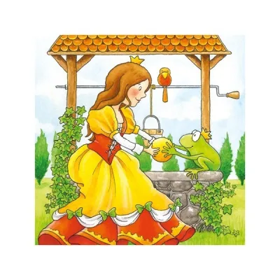 Puzzle cu povești 9 cuburi