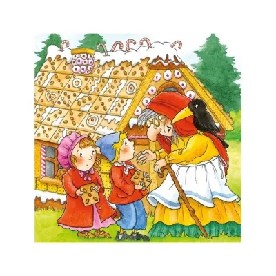 Puzzle cu povești 9 cuburi
