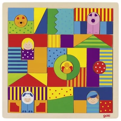 Puzzle cu ferma 43 piese