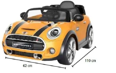 Mașinuță pentru copii MINI HATCH-YELLOW Hecht