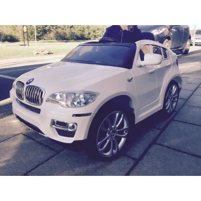 BMW X6 White Mașină pentru copii