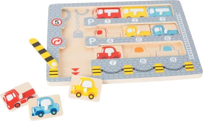 Puzzle mașini parcare