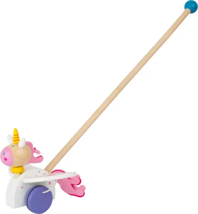 Jucarie de impins Unicorn