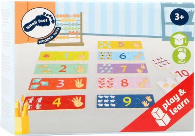 Puzzle învață să numeri