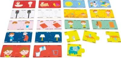 Puzzle invata antonimele