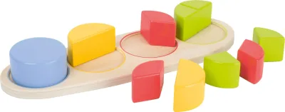 Puzzle-Fractii in forma de cerc