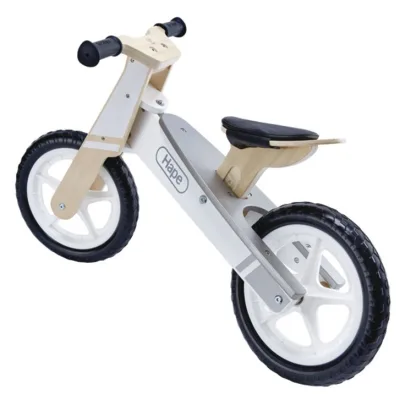 Bicicletă din lemn fără pedale