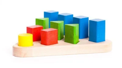 Potrivire forme geometrice colorate