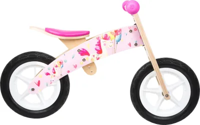Bicicletă de echilibru din lemn ''Unicorn''
