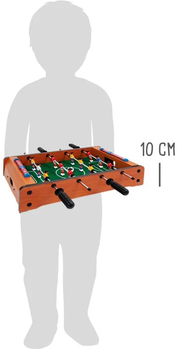 Fotbal de masă din lemn Verde, Negru