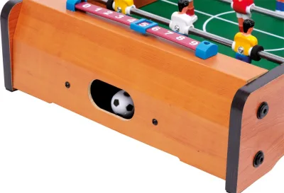 Fotbal de masă din lemn Verde, Negru