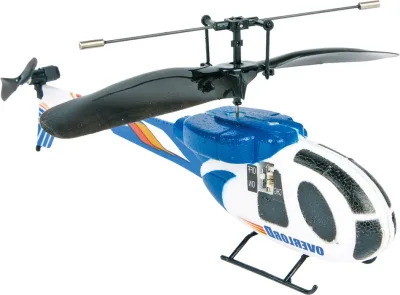 Elicopter cu infrarosu cu telecomanda albastru