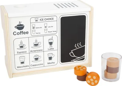 Aparat de cafea din lemn
