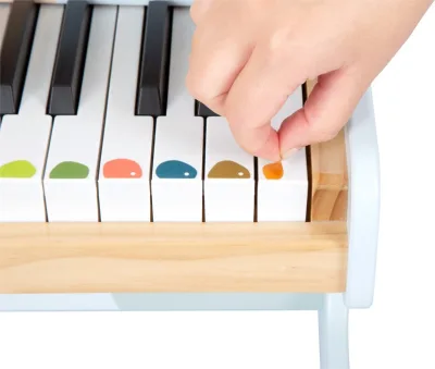 Pian electronic din lemn, cu baterii Groovy Beats