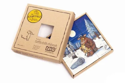 Puzzle Gruffalo cu doua fete