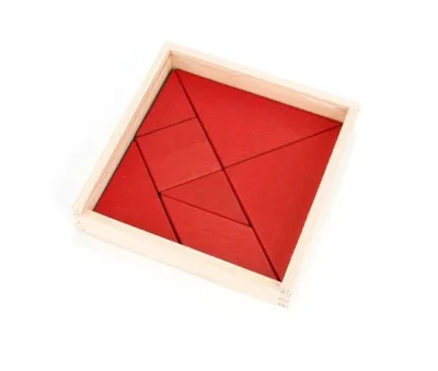 Tangram - joc logic din lemn