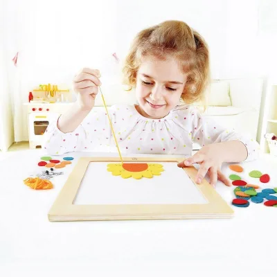 Păun mândru - set de cusut - HAPE