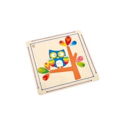 Bufnita inteleapta - picteaza si inrameaza - HAPE